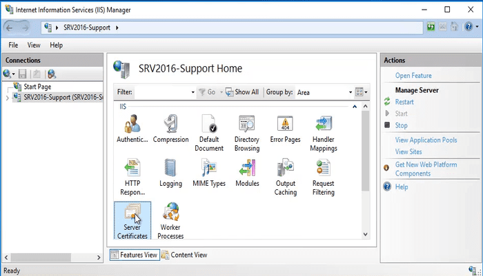 installing SSL Certificate on windows server 0 1 راهنمای سریع نصب گواهینامه SSL بر روی ویندوز سرور + آموزش گام به گام و تصویری اردیبهشت 1405 1