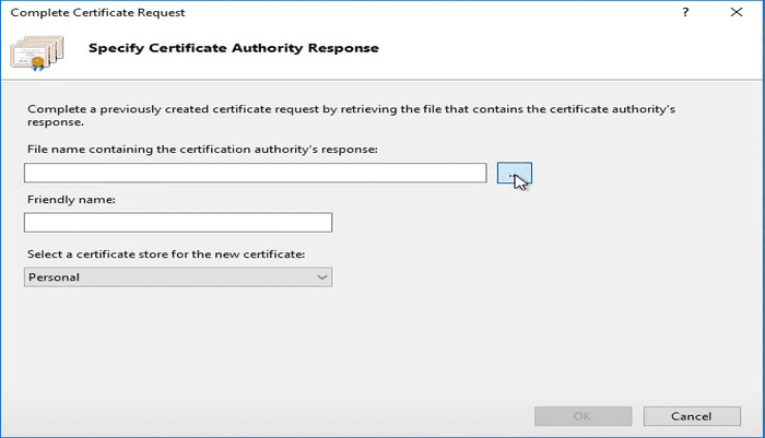 installing SSL Certificate on windows server 0 3 راهنمای سریع نصب گواهینامه SSL بر روی ویندوز سرور + آموزش گام به گام و تصویری اردیبهشت 1405 5