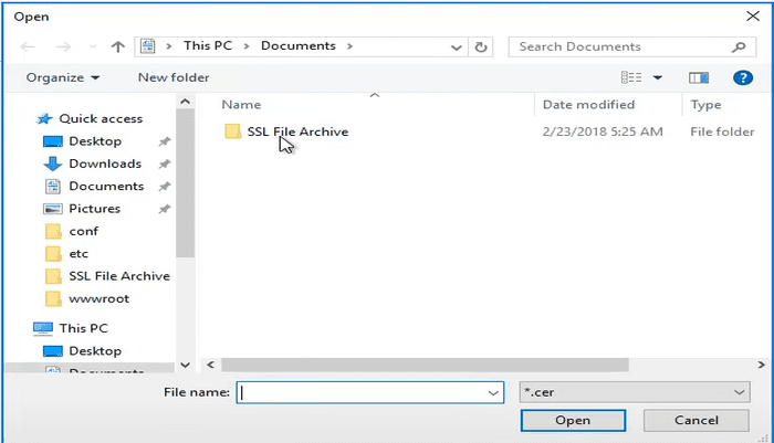 installing SSL Certificate on windows server 0 4 راهنمای سریع نصب گواهینامه SSL بر روی ویندوز سرور + آموزش گام به گام و تصویری اردیبهشت 1405 7