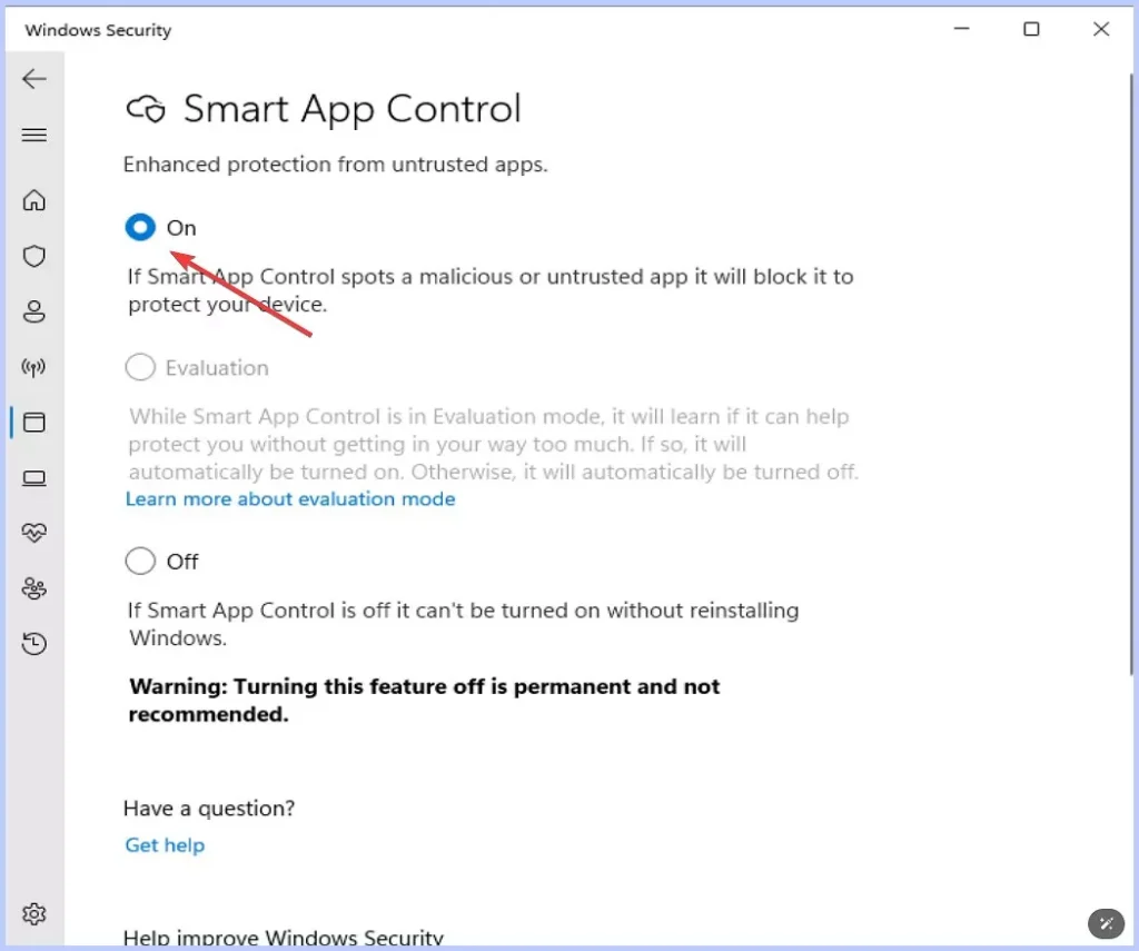 Smart App Control 2 1 قرار دادن برنامه‌ها در لیست سفید در ویندوز 11/10 – روش‌ها و ابزارهای پیشنهادی اردیبهشت 1405 7