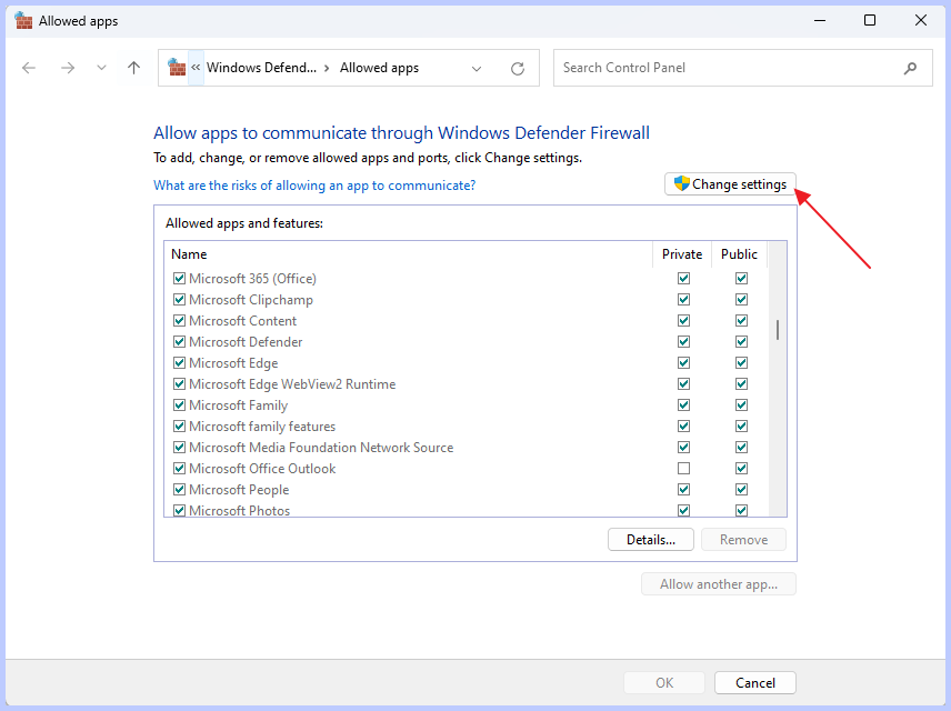 firewall 3 1 قرار دادن برنامه‌ها در لیست سفید در ویندوز 11/10 – روش‌ها و ابزارهای پیشنهادی اردیبهشت 1405 11